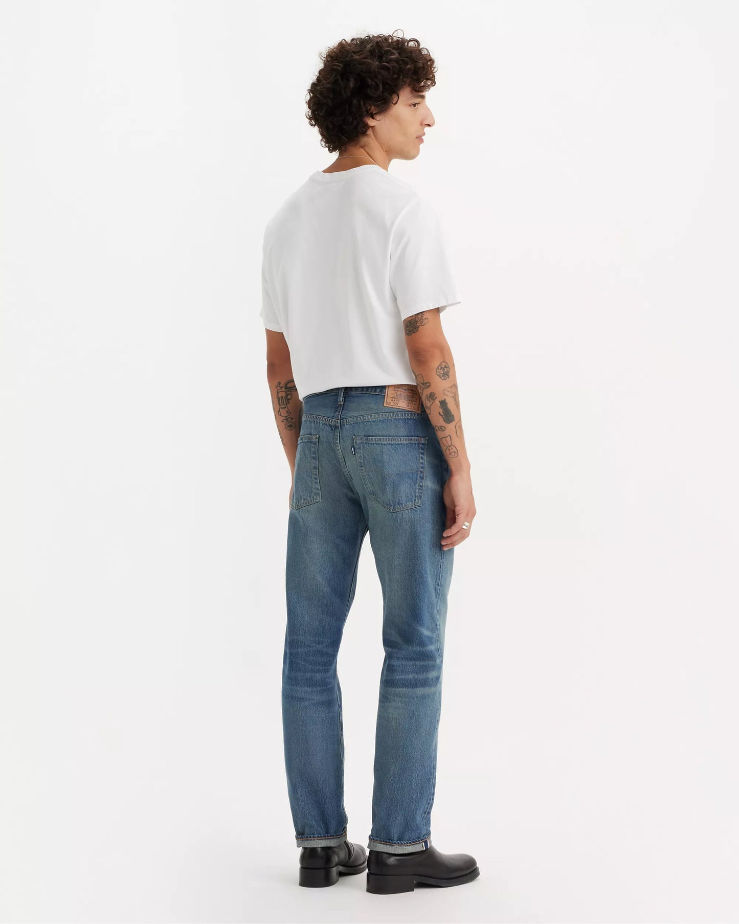 NWT Levi’s Mns 30 x 32 1980s 501 Japanese Selvedge Med Wash Blue Jeans Made In Japan
