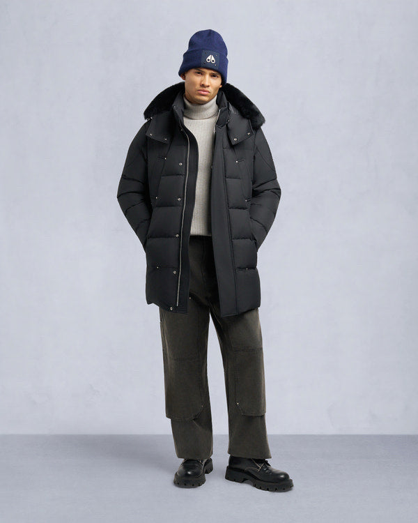 Moose Knuckles Black Cloud Neoshear Parka Men Coat Sz S NWT