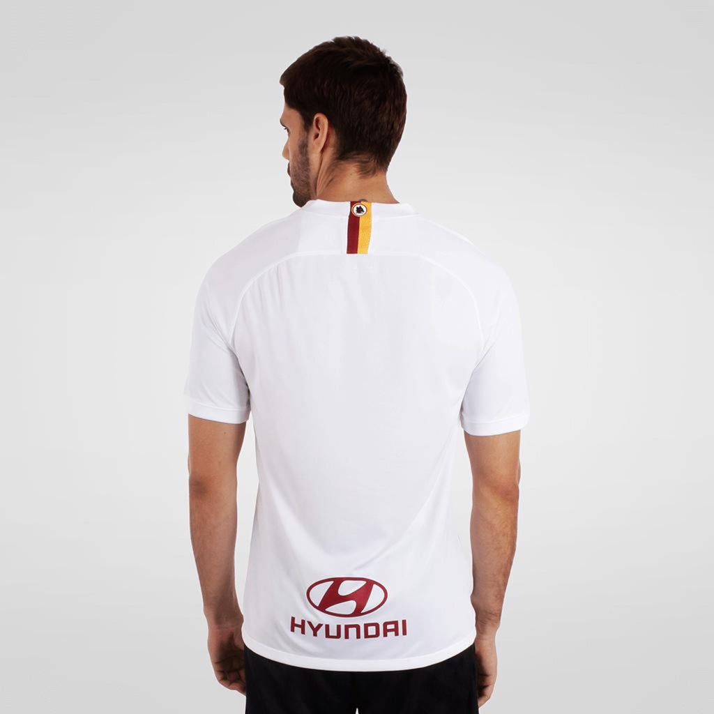 NIKE DRI-FIT A.S ROMA AWAY II 2019/20 FAN PRO WHITE UNISEX SOCCER JERSEY FOOTBALL SZ S