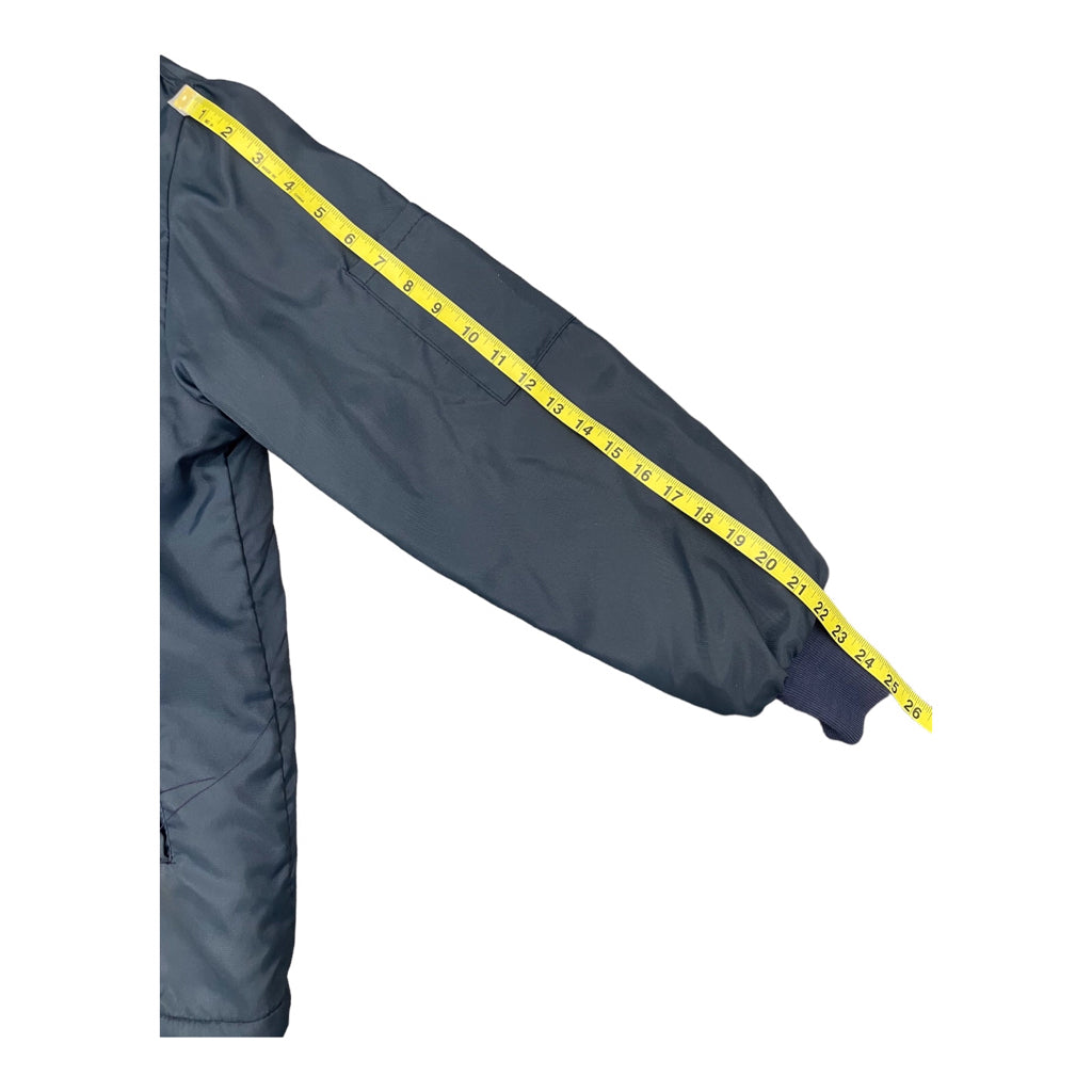 THE GREAT LAKE JACKET Vintage 1970s Racing Jacket With Bell South Patch Sz L