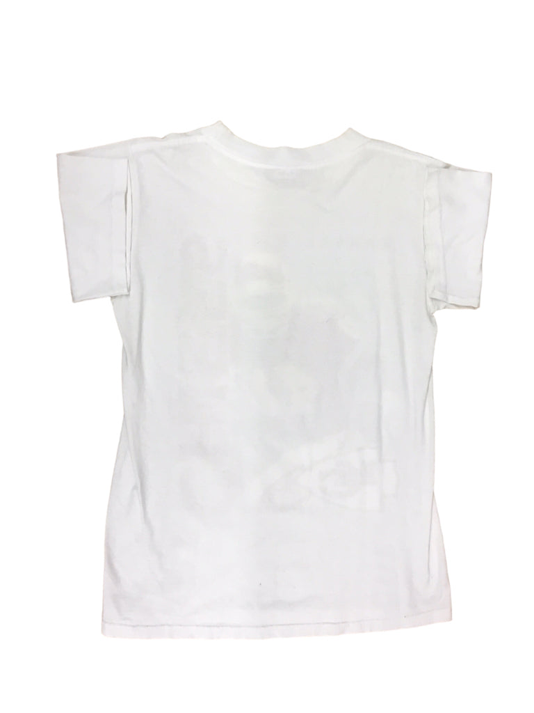 SPORT ATTACK  CHEIFS JAMES HASTY T-Shirt Mens Size M Cream 100% Cotton Y2K