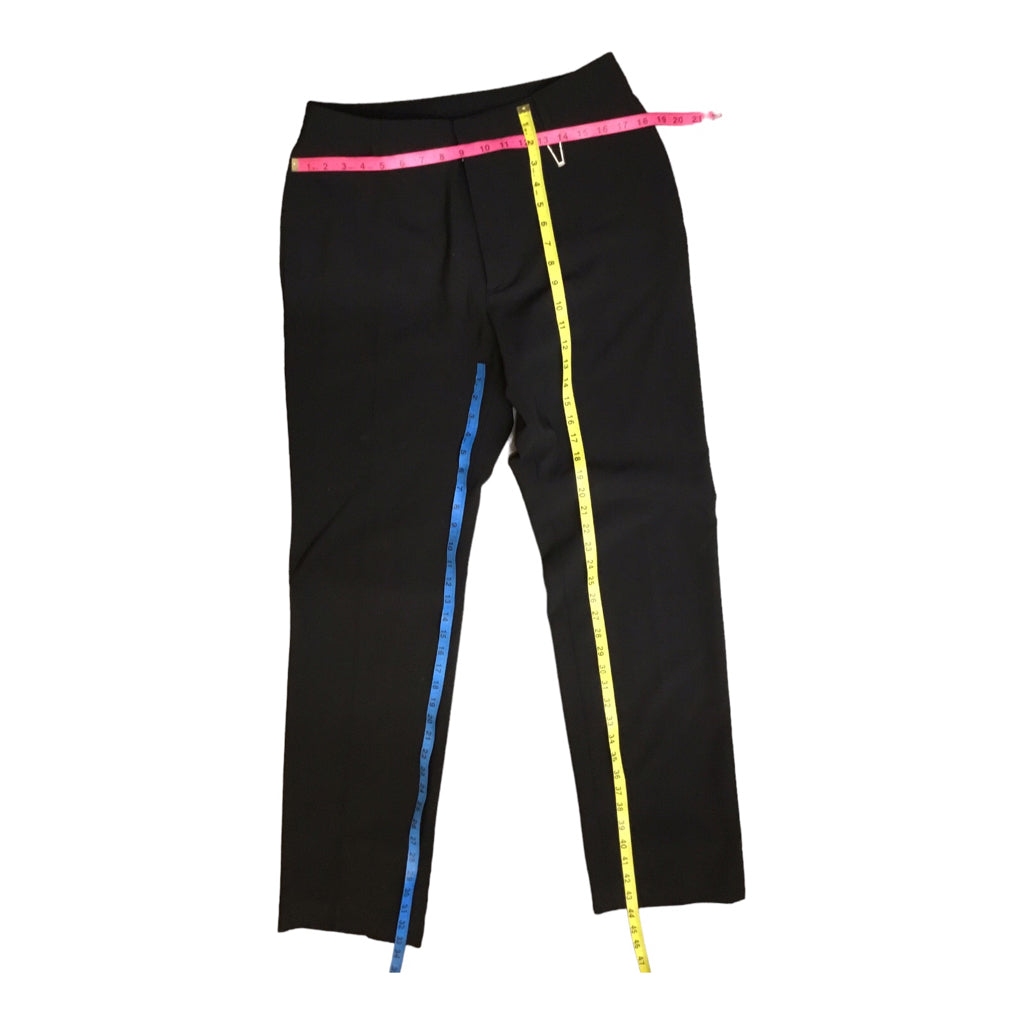 1017 ALYX 9SM Straight-Leg Black Pants Mens Size 36 Made In Italy