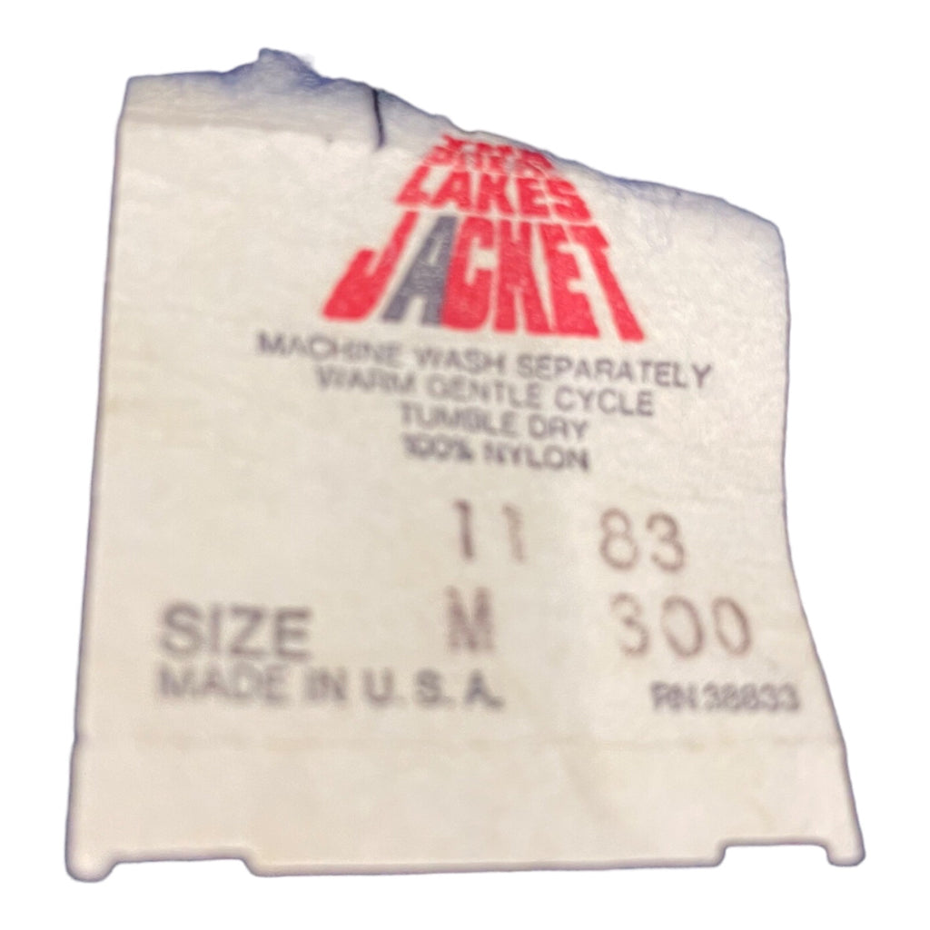 THE GREAT LAKE JACKET Vintage 1970s Racing Jacket With Bell South Patch Sz L