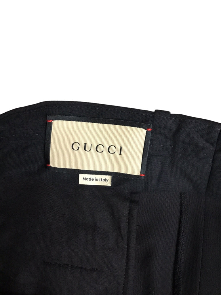 GUCCI Size 46 Black Pants