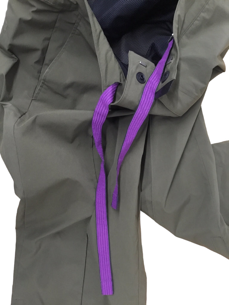 ACNE STUDIOS WIDE LEG MENS PANTS SIZE 38 OLIVE 100% POLYESTER CASUAL