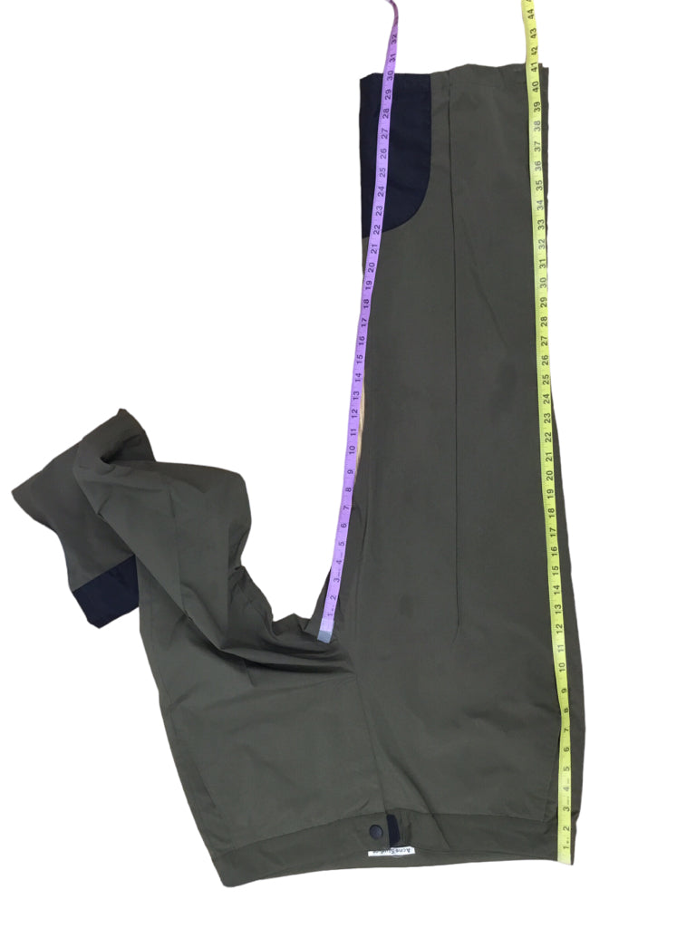 ACNE STUDIOS WIDE LEG MENS PANTS SIZE 38 OLIVE 100% POLYESTER CASUAL