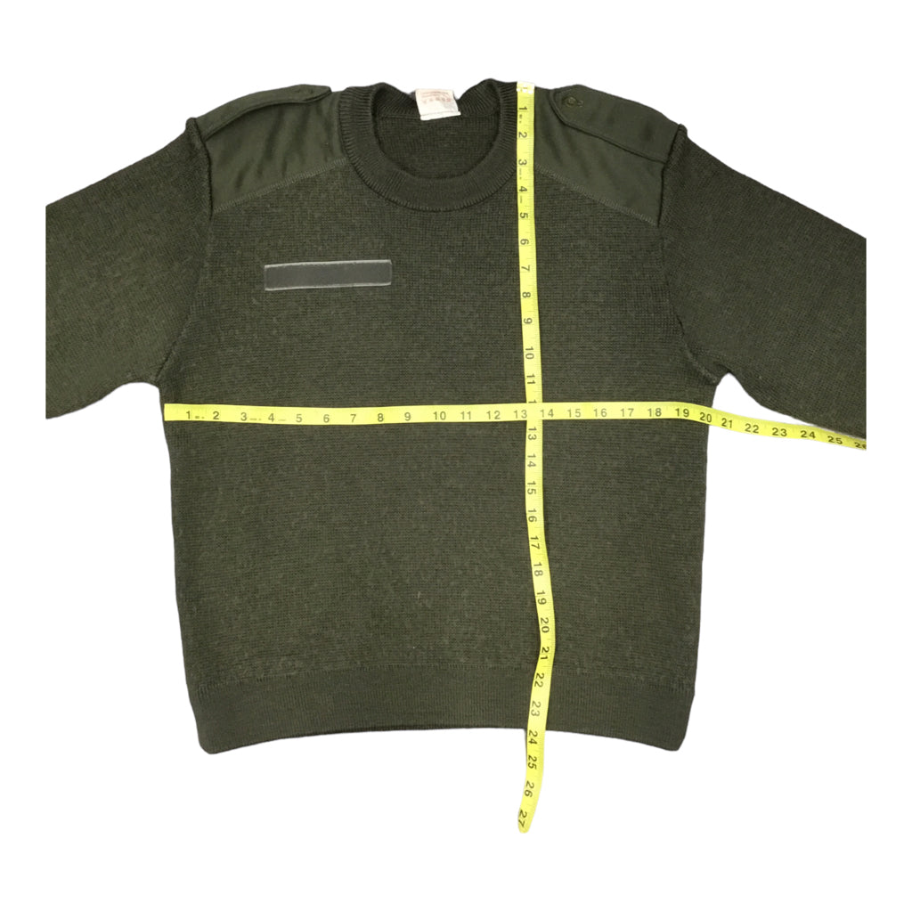 ST. JAMES FRENCH MILITARY Vtg 1992 Patron 104 Wool Bend S Sweater
