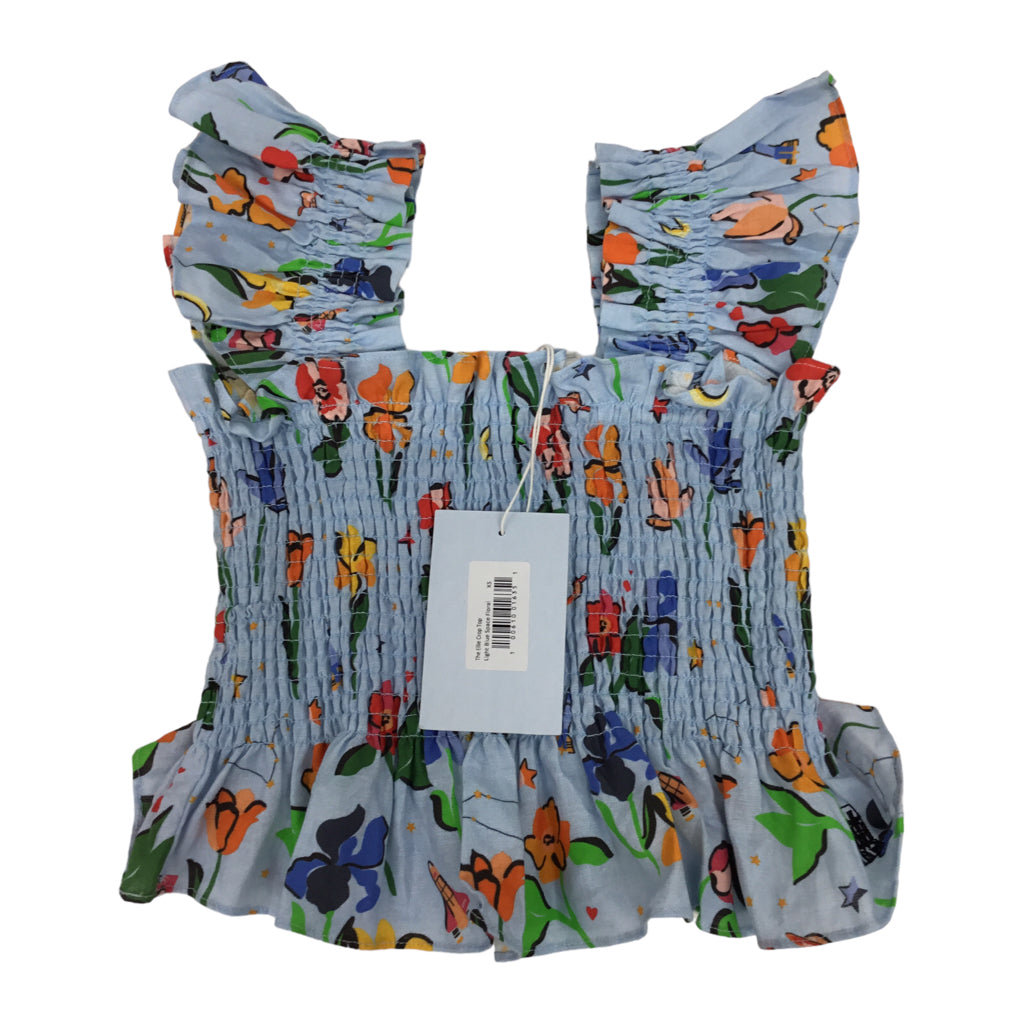 NWT HILL HOUSE Women Size XS Blue Shirt