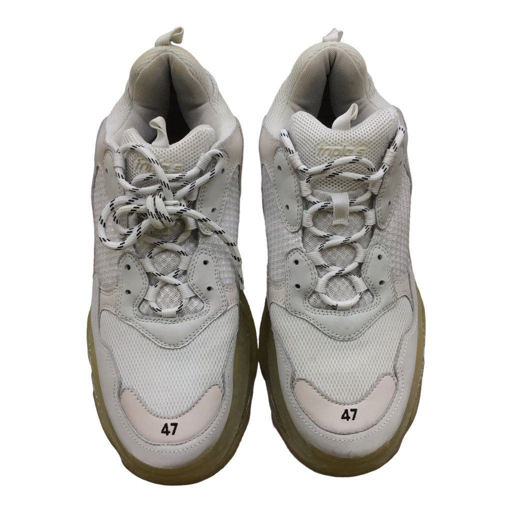 Balenciaga Triple S Clear Sole Light Beige US 14 UK 47 Men Sneaker Shoe hype