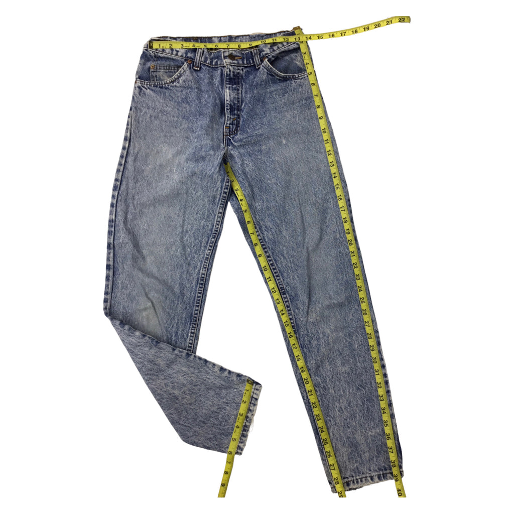 LEVI'S Orange Tab Vintage Men Denim Acid 30 Blue Jeans 90s VTG