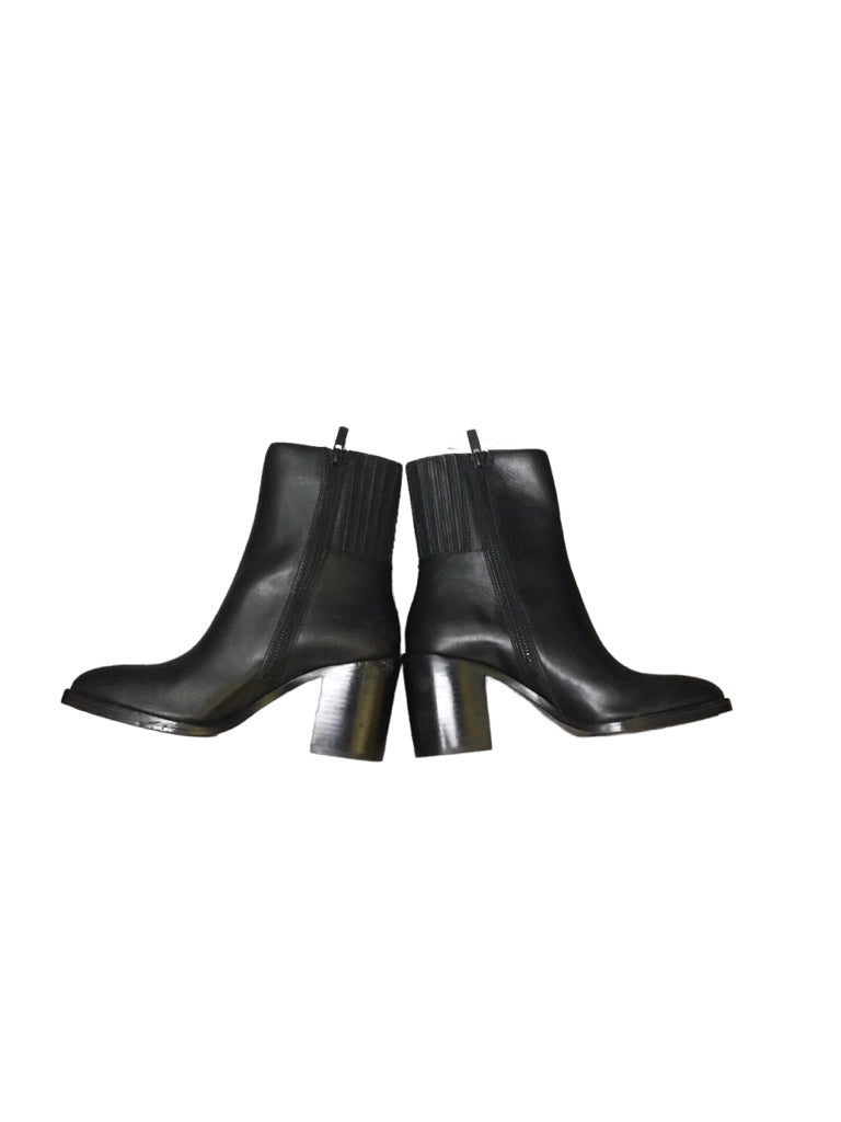 FRYE black leather boots men size 6.5