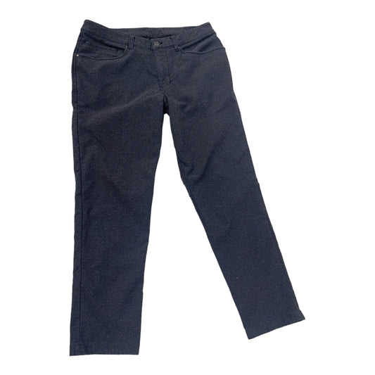 LULULEMON Jeans Slim Fit Mens Size 33 Gray Luxury