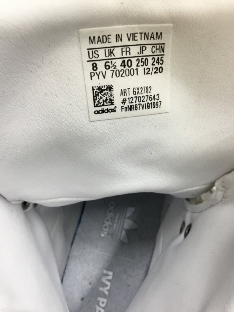 ADIDAS SHOES SNEAKERS Ivy Park Womans Sz 8 White Sleek Boots Gumsole Renaissance