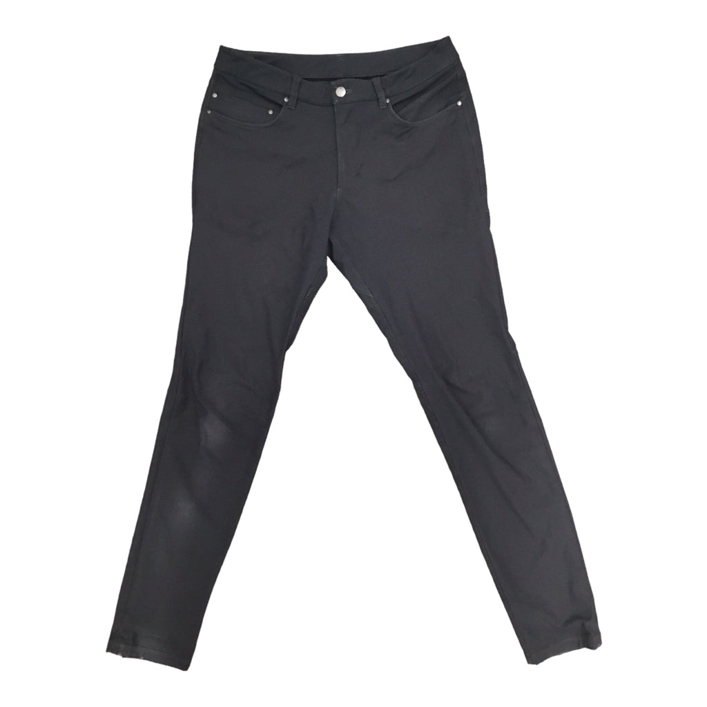 LULULEMON Commision Skinny Pants Mens Sz Large Ash Gray