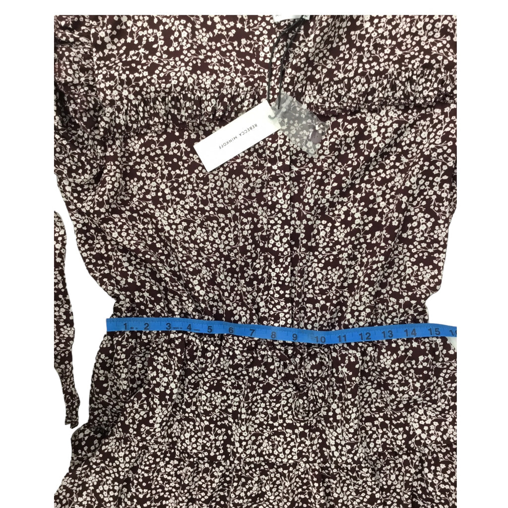 REBECCA MINKOFF Selandra Dress Blouson Long Sleeve Womans Sz XL100% Polyester