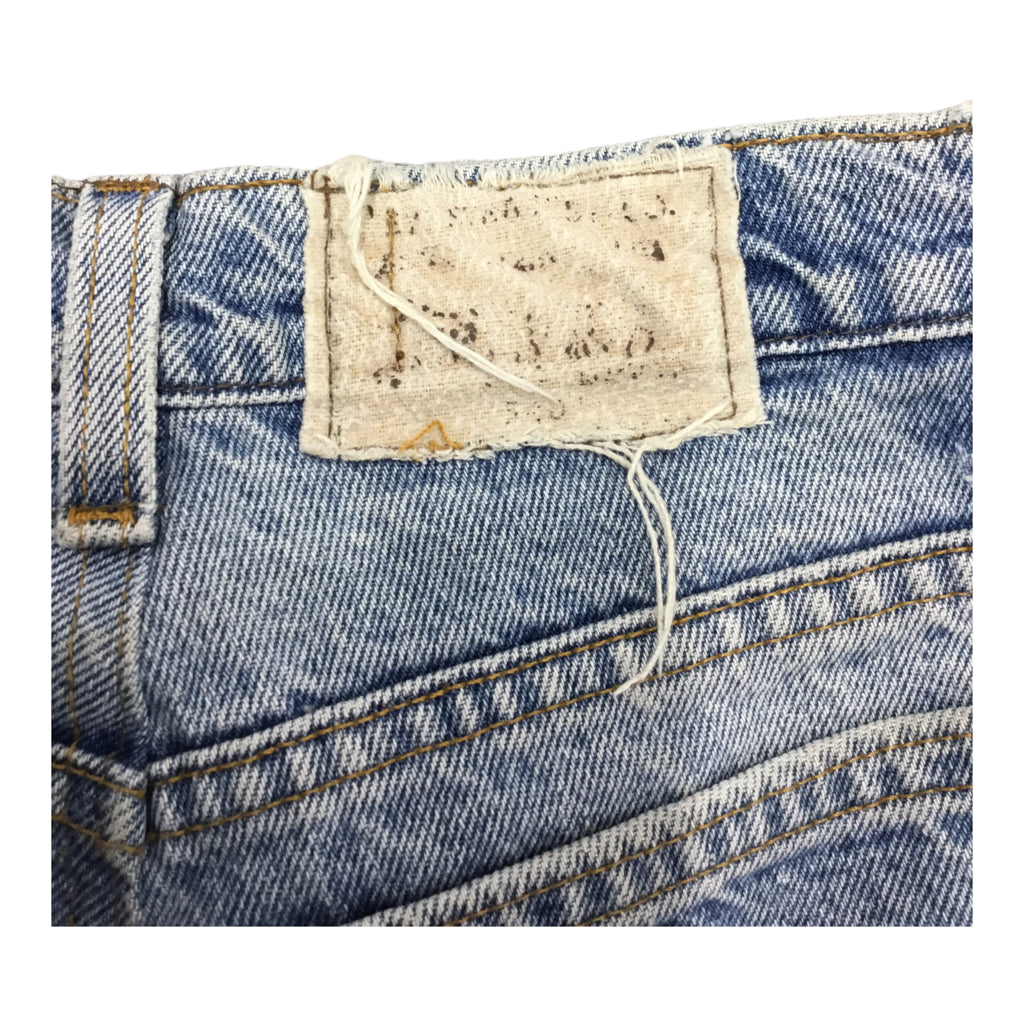 LEVI'S Shorts Cut Off Womens Size S Blue Denim Vintage Y2K Beach/Summer