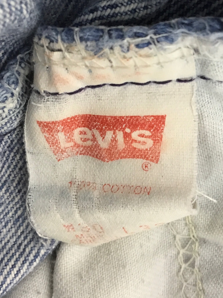 LEVI'S Orange Tab Vintage Men Denim Acid 30 Blue Jeans 90s VTG