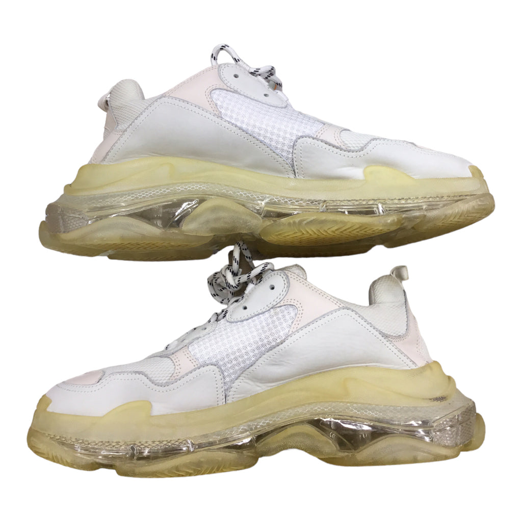 Balenciaga Triple S Clear Sole Light Beige US 14 UK 47 Men Sneaker Shoe hype
