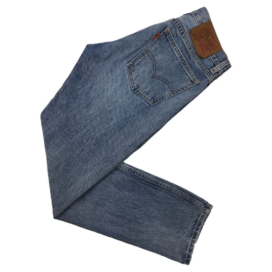 LEVI'S 505 26 Light Blue Denim Jeans Orange Tab Men 90s VTG Vintage