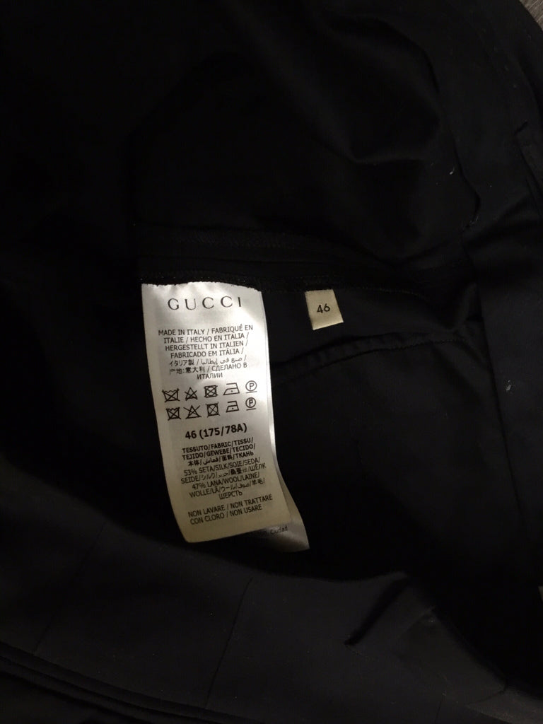 GUCCI Size 46 Black Pants