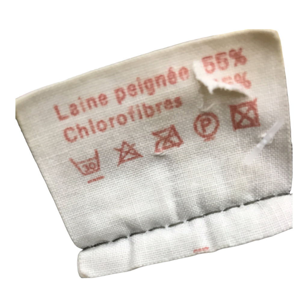 ST. JAMES FRENCH MILITARY Vtg 1992 Patron 104 Wool Bend S Sweater