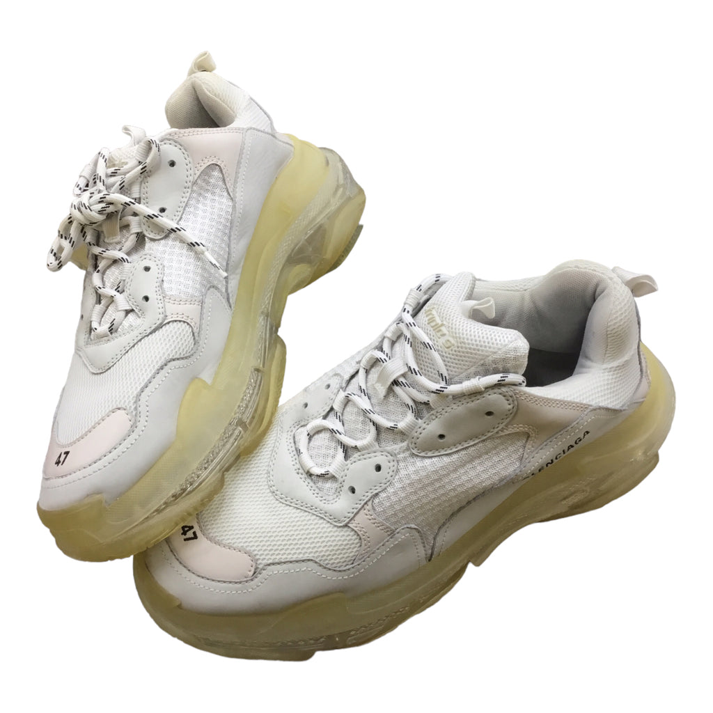 Balenciaga Triple S Clear Sole Light Beige US 14 UK 47 Men Sneaker Shoe hype