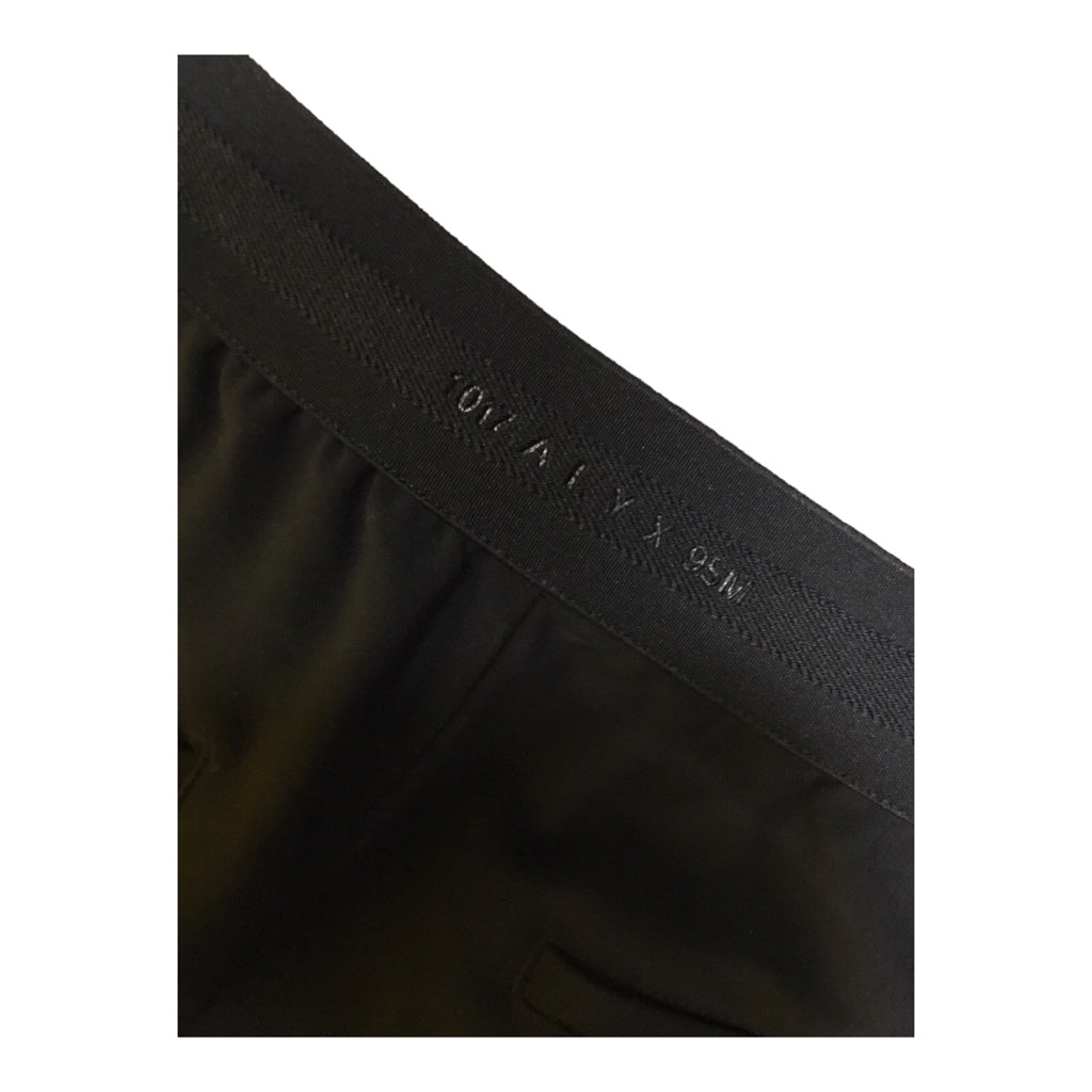 1017 ALYX 9SM Straight-Leg Black Pants Mens Size 36 Made In Italy