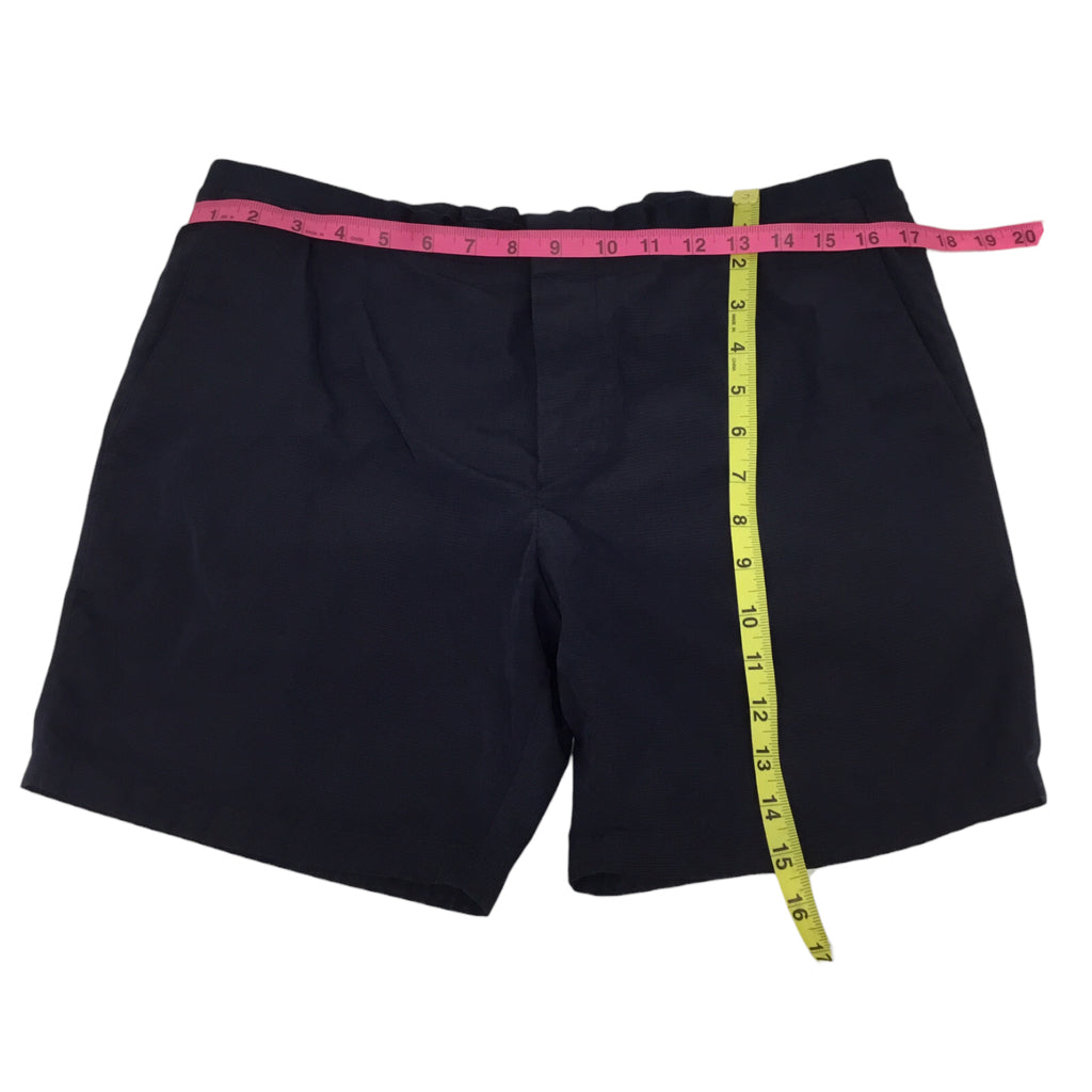 MARNI Women's Navy Blue Shorts Italian sz 50 US size 14 XL  Made in Italy