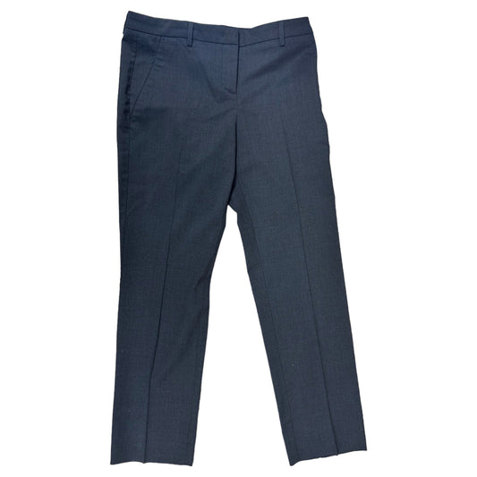 MONCLER Mens Slim Fit Dress Pants Size 42 Gray Grey Virgin Wool Formal Designer