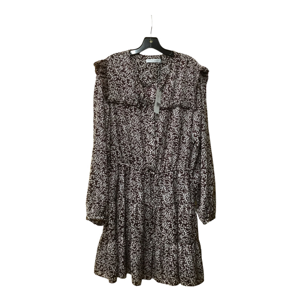 REBECCA MINKOFF Selandra Dress Blouson Long Sleeve Womans Sz XL100% Polyester