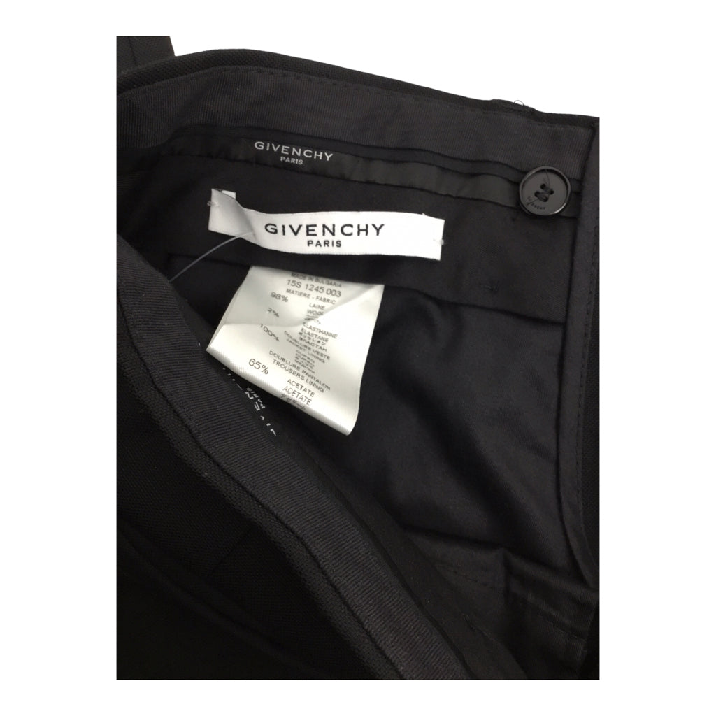 Givenchy Black Dress Pants Mens Sz 48 Designer Trousers