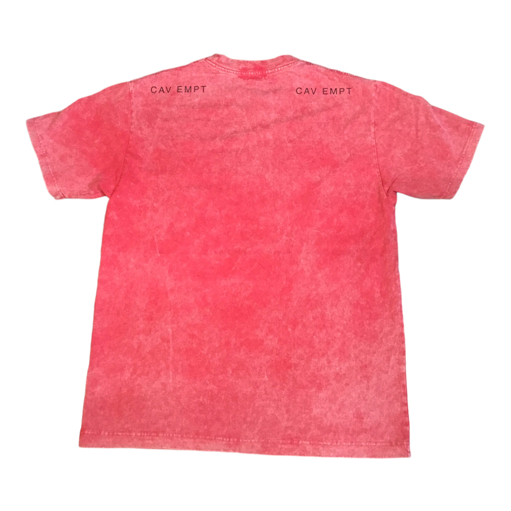 CAV EMPT Washed Graphic T-Shirt Size L Pink 100% Cotton StreetWear