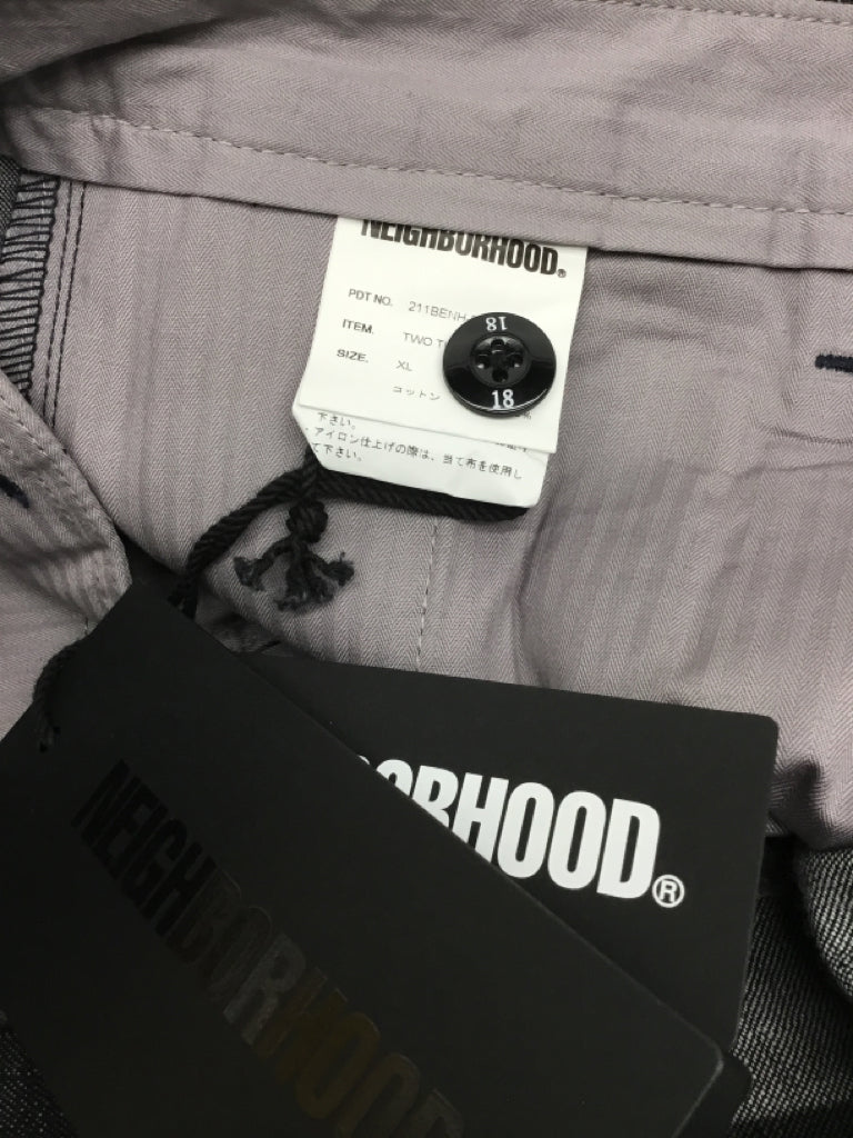 NEIGHBORHOOD JAPANESE SELVEDGE TWO TUCK-D BAGGY FIT SIZE XL