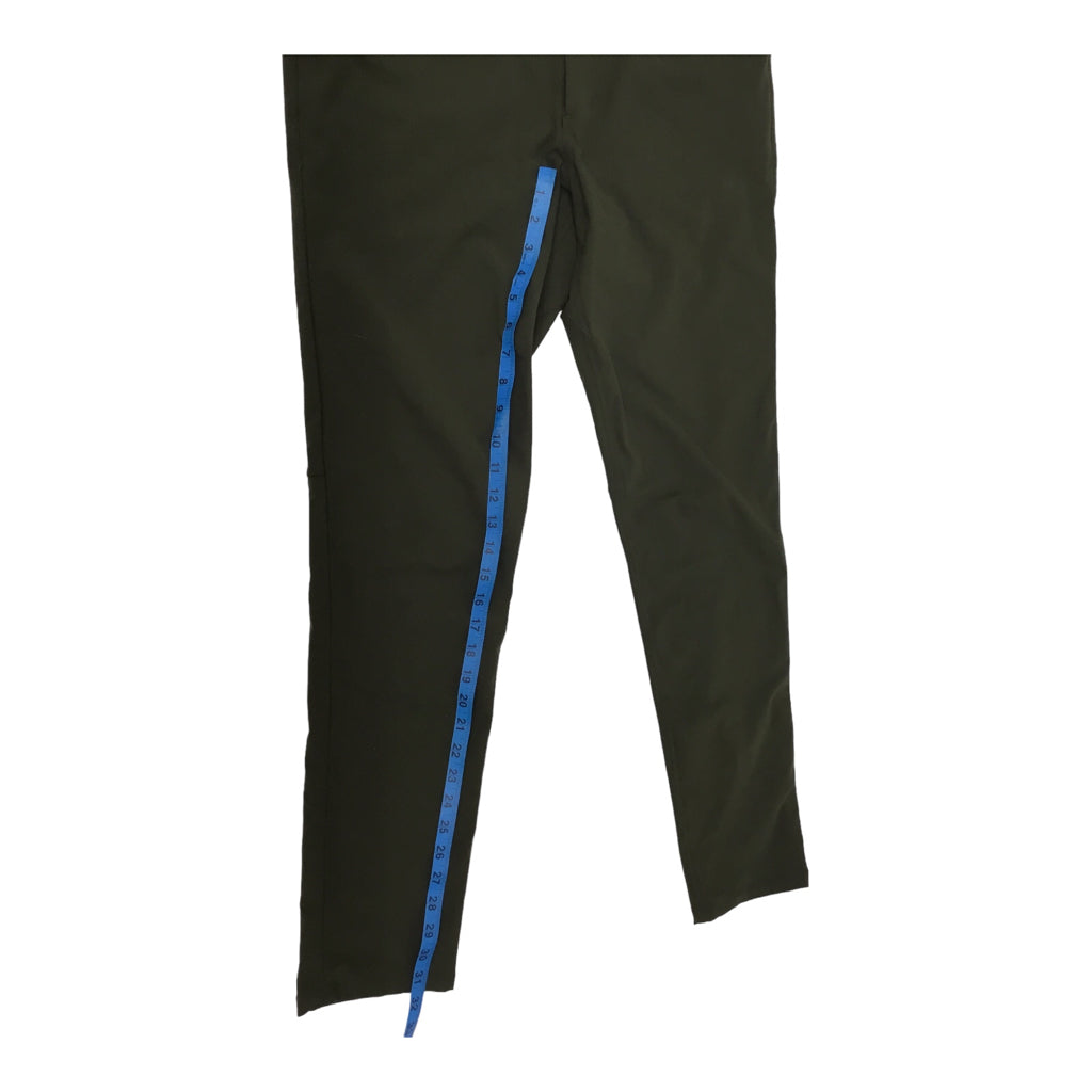 LULULEMON Commisson Chino Mid Rise Pants Mens Sz 31 Olive Green
