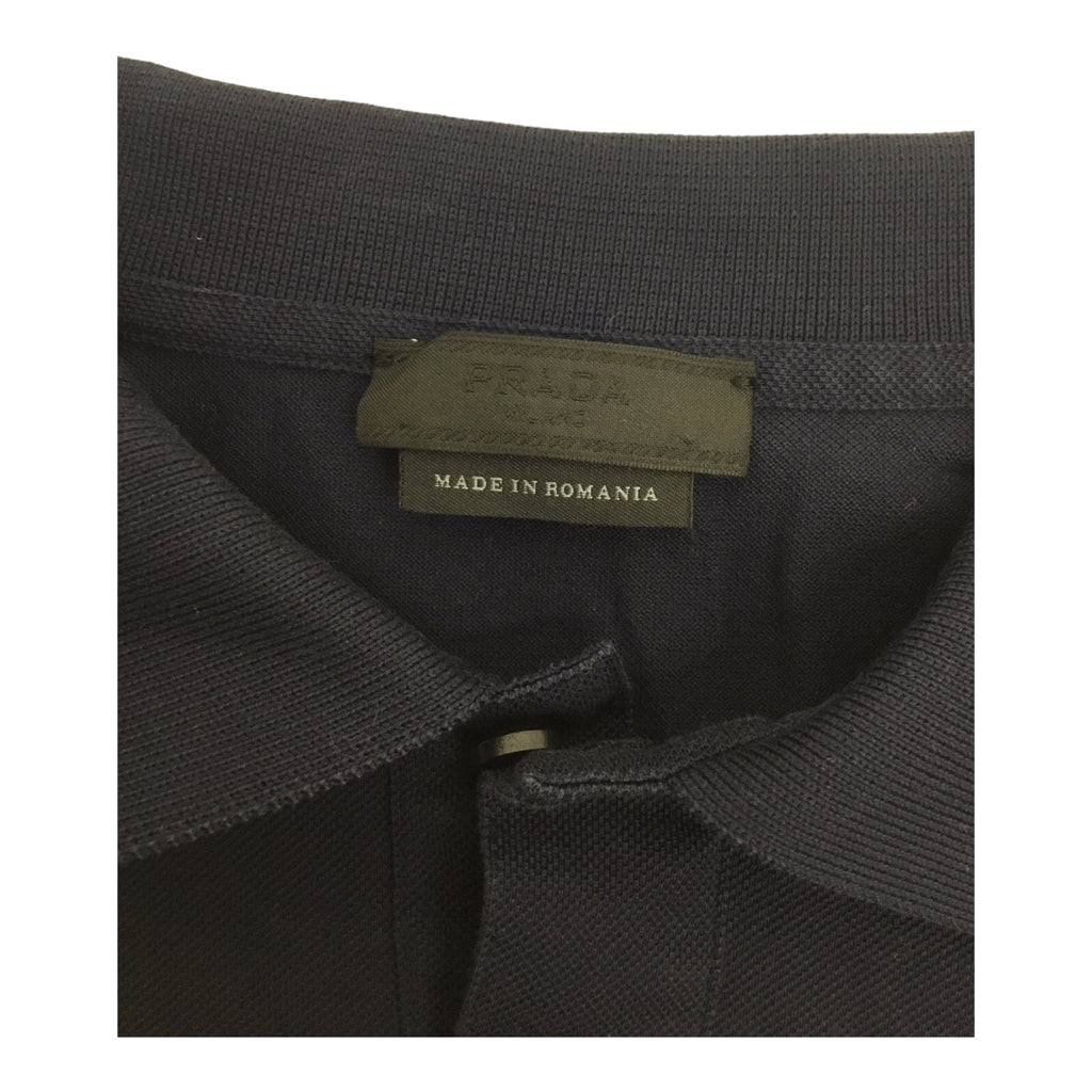 PRADA Size M Blue Long Sleeve Button