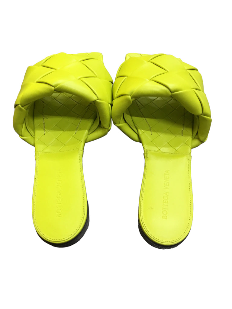 BOTTEGA VENETA Shoe Size 39 Green Sandals