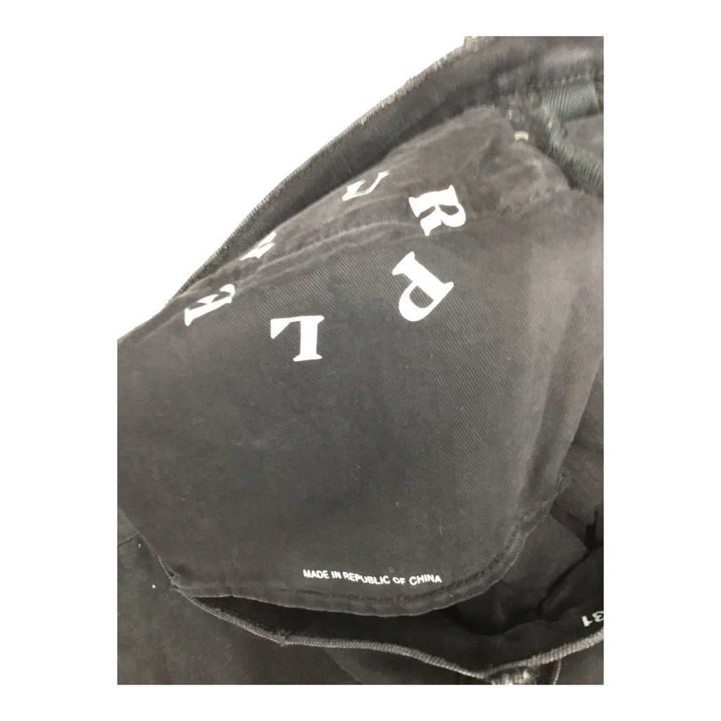 PURPLE BRAND SKINNY JEANS P001 Black Mens Size 31 Streetwear Luxury