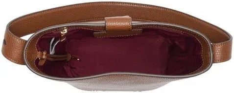 Marc Jacobs Women's Drifter Leather Bucket Bag Cognac Brown