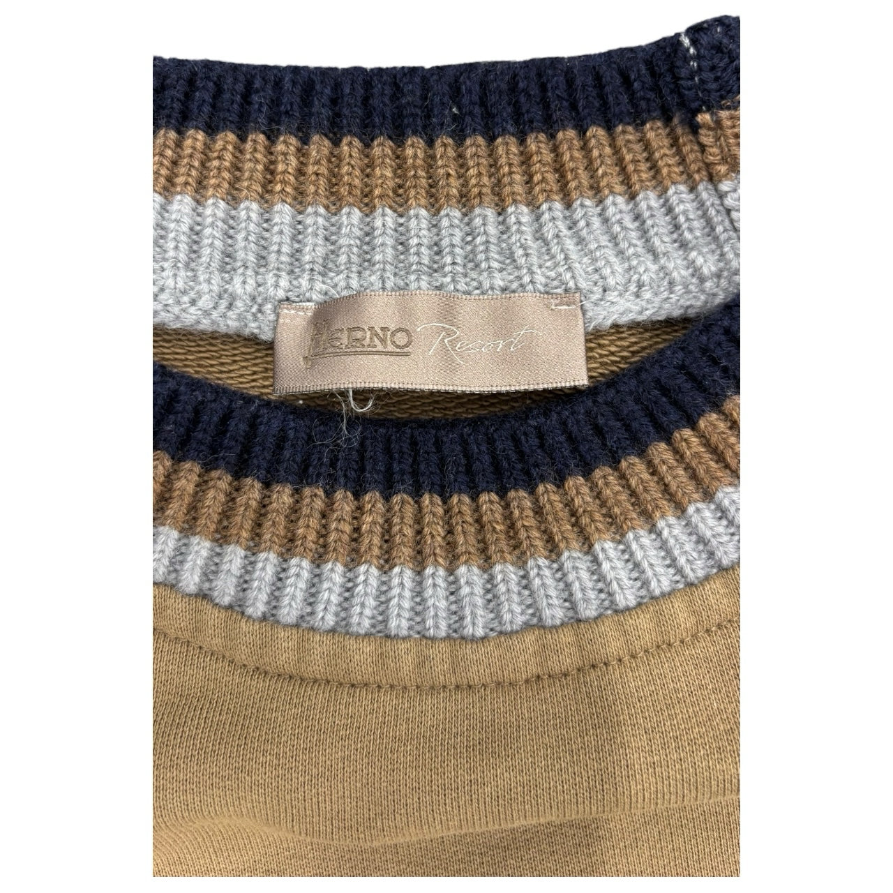 HERNO RESORT Size 50 Brown Sweater