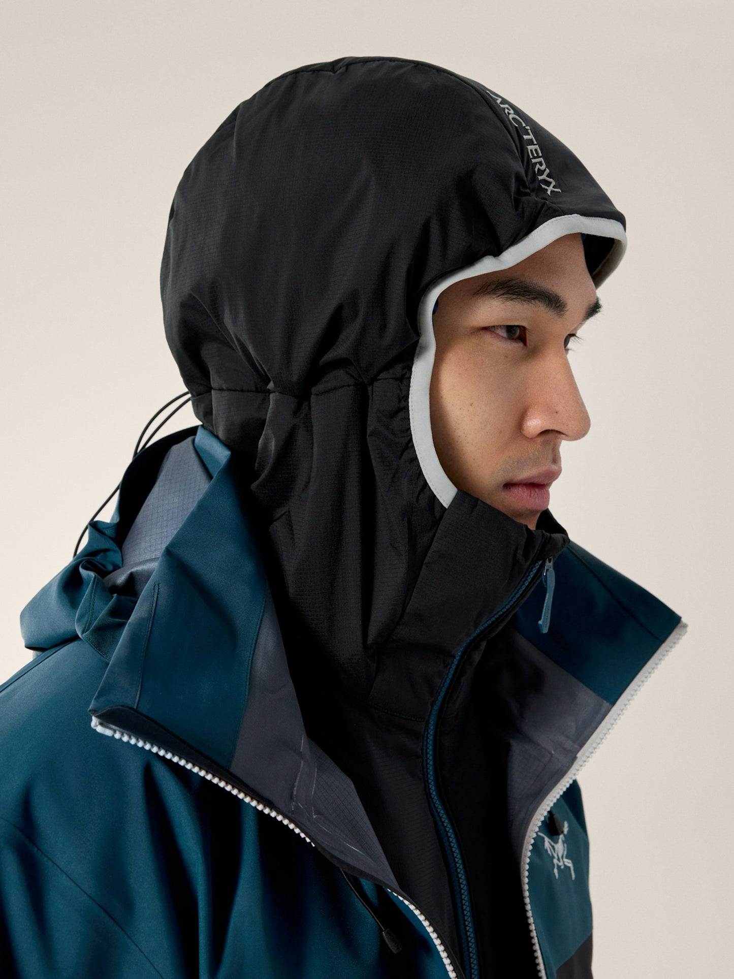 NWT Arc'teryx Mns Sz M Lodestar Atom Hoody Insulated Hiking Jacket Black Windbreaker