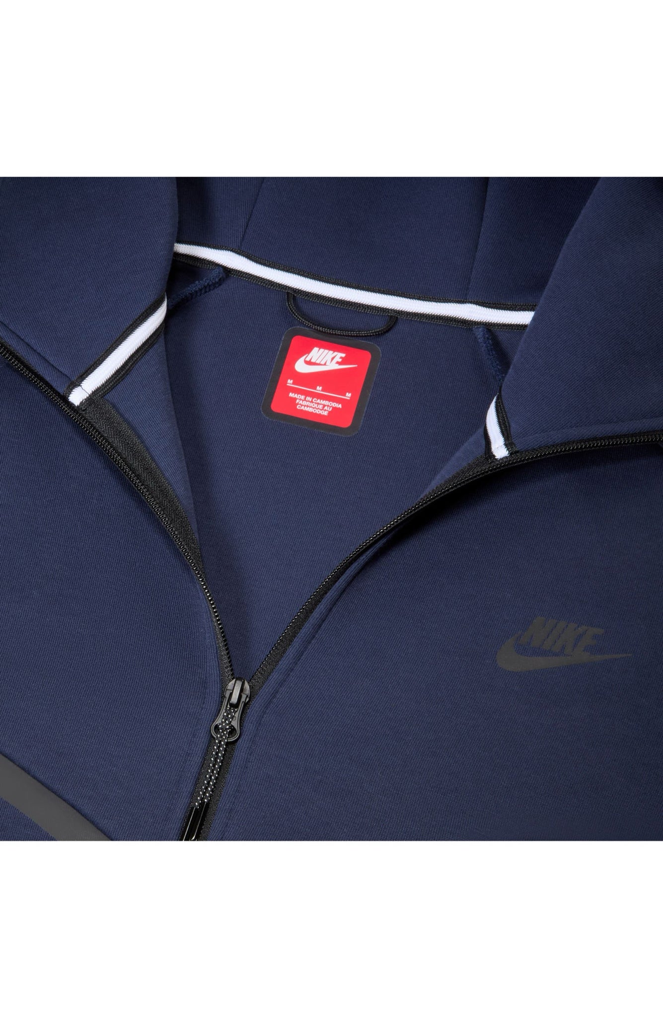 NWT Nike Tech Windrunner Zip up Navy Hoodie Mns Sz XL