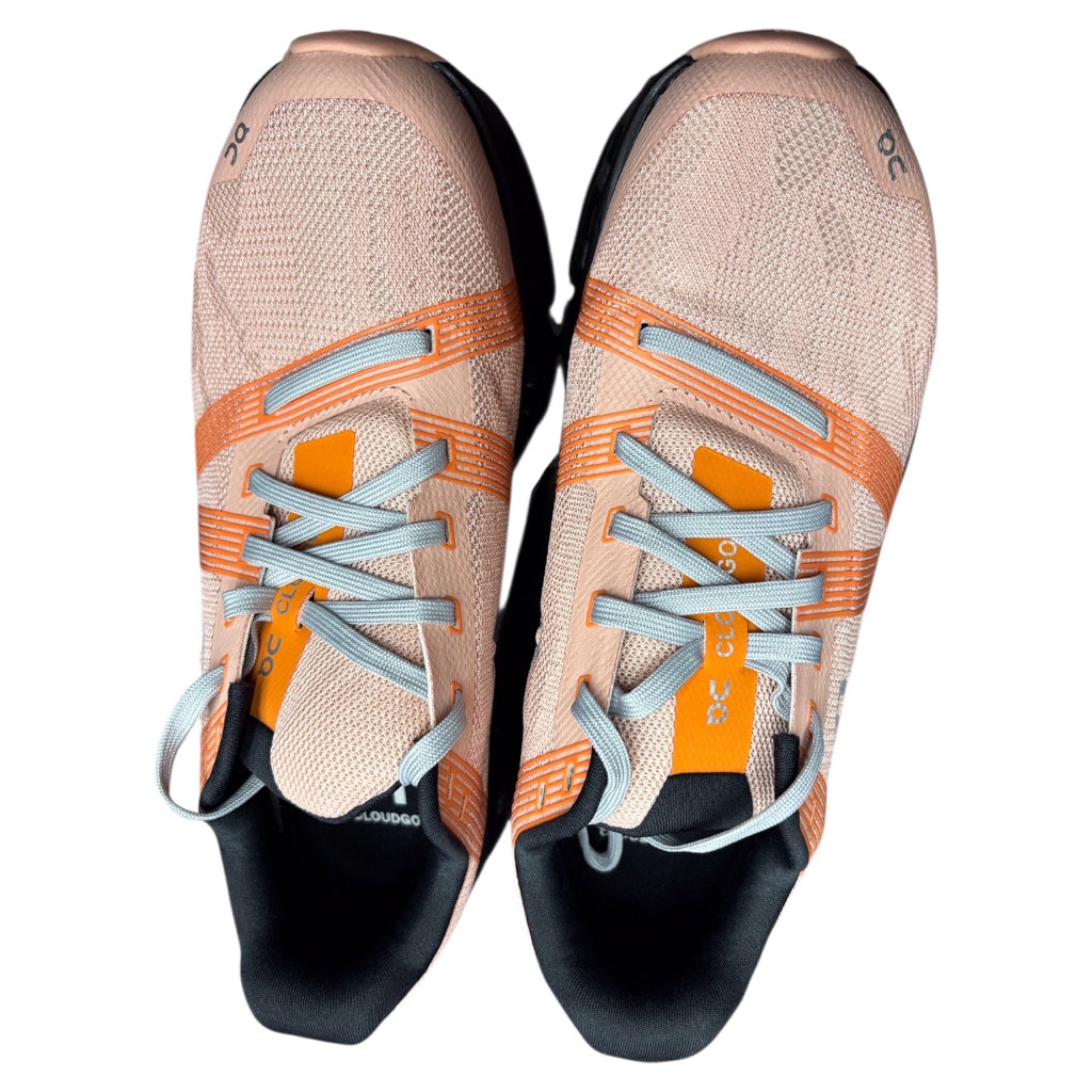 NWOB On Running Women’s 7.5 Cloudgo Orange Black Sneaker 55.98622