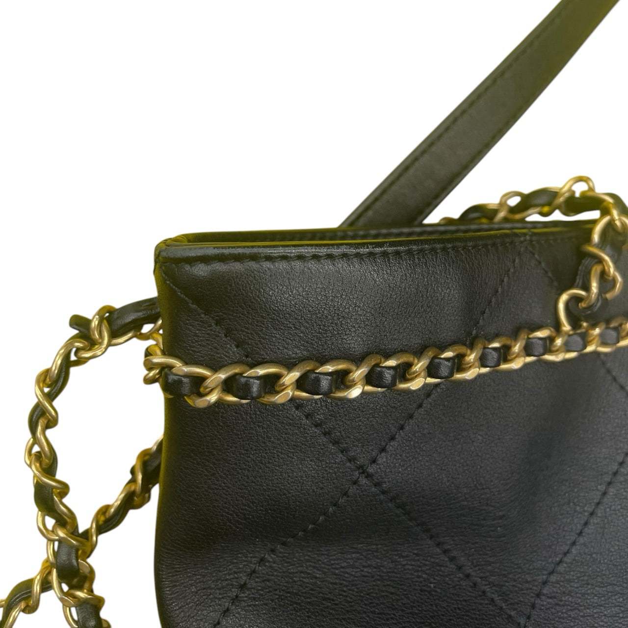 Chanel Black Quilted Leather Women Handbag