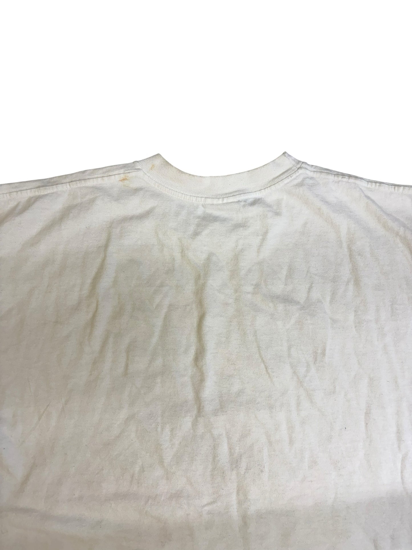 Vtg Q-Tees 1996 Looney Tunes Space Jam Promo SS White T-Shirt Mns Sz XL Warner B