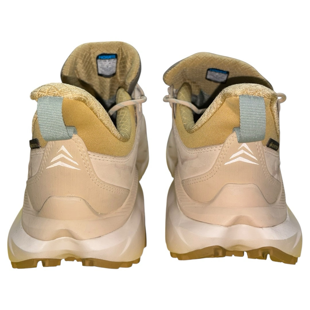 Hoka Kaha 2 Low GTX Hiking Men's Size 11.5 Excellent Tan/Beige Gortex Sneaker