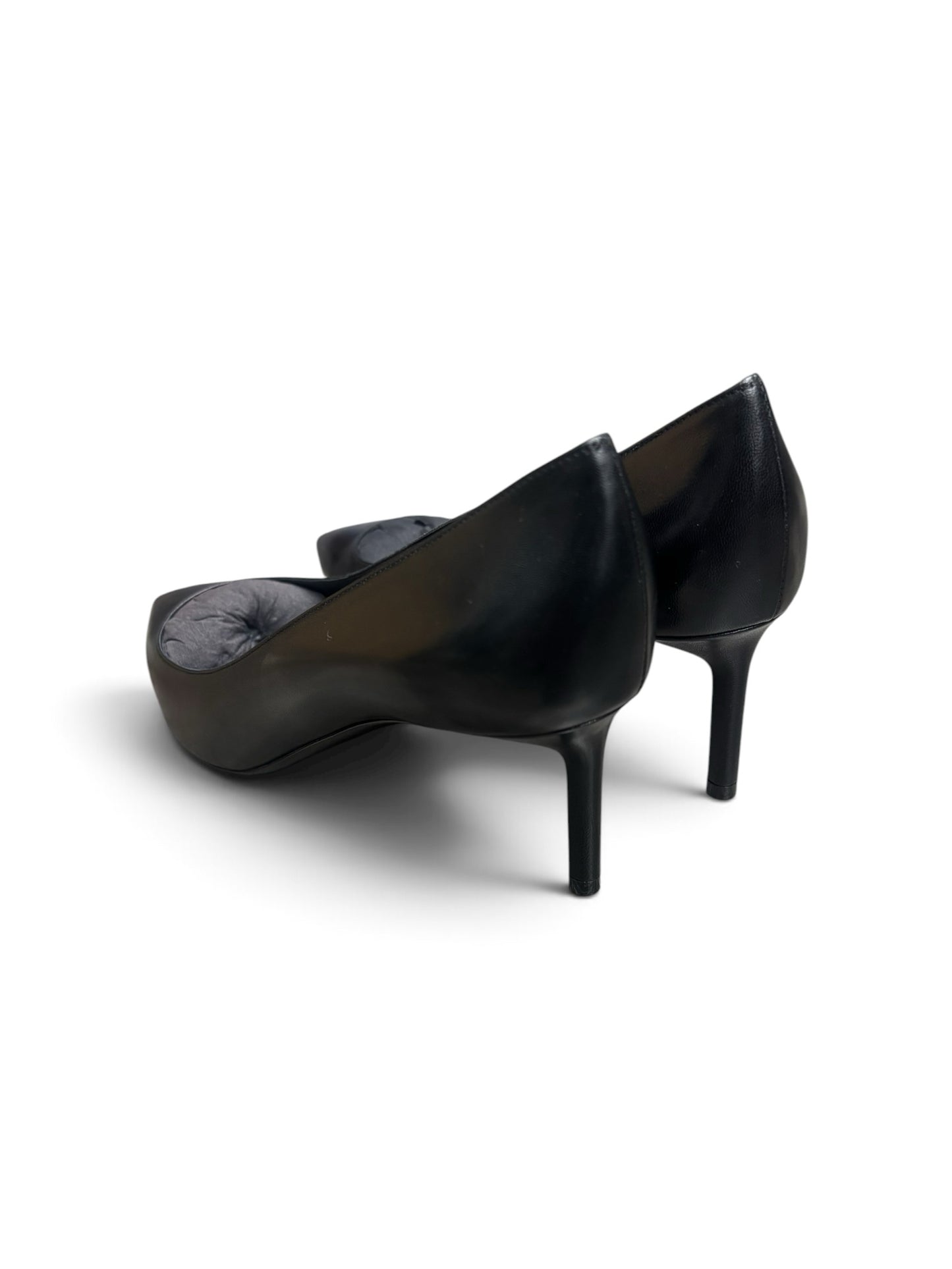 Saint Laurent Black Leather Anja Pumps New with Box sz 7