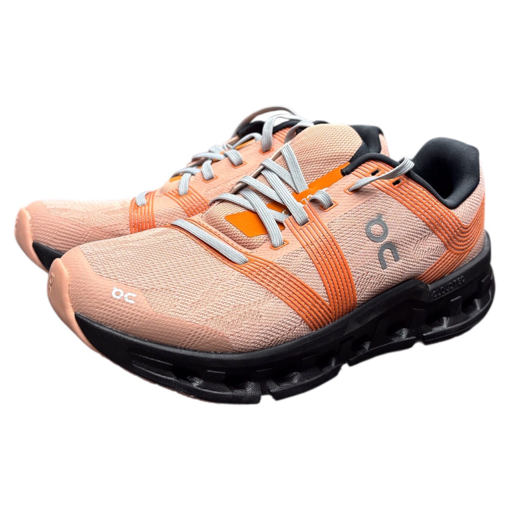 NWOB On Running Women’s 7.5 Cloudgo Orange Black Sneaker 55.98622