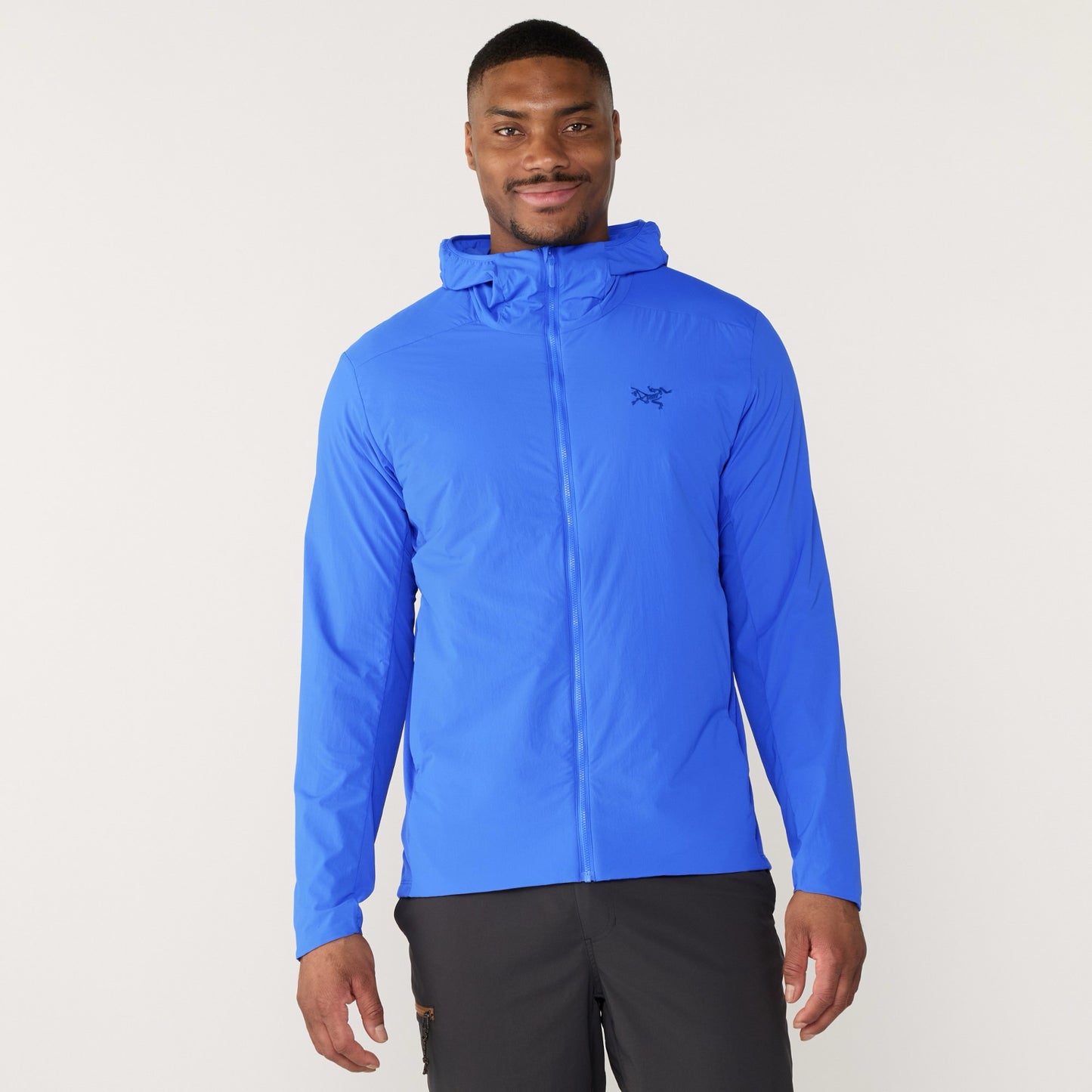 NWT Arc'teryx Mns Sz M Electra Insulated Atom SL Hoody Hiking Jacket Windbreaker Blue