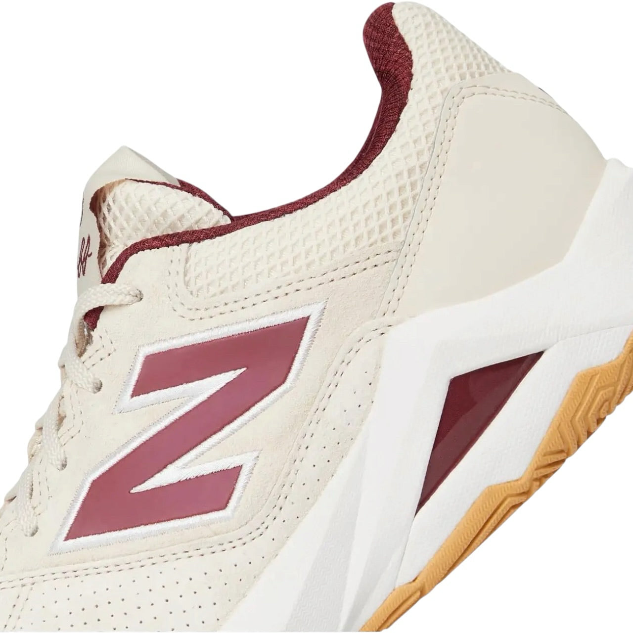 New Balance Coco Delray Bisque Monarcg Burgundy Gum Men Tennis Shoes Sz 15 New