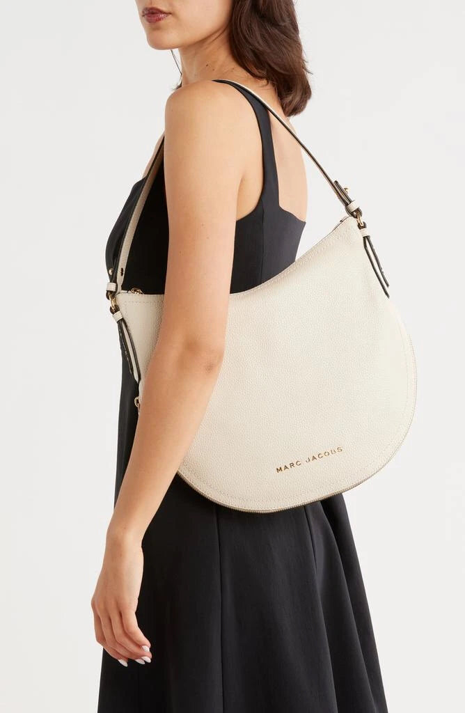 NWT Marc Jacobs Women’s Marshmallow Groove Slim Leather Shoulder Hobo Bag Cream